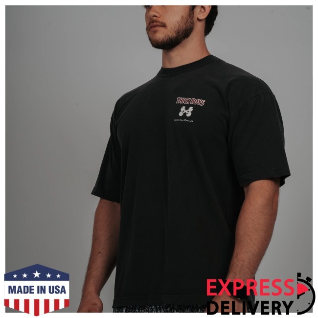 Official Thick Boys Wanted Tee Shirt - Jacked Jeans