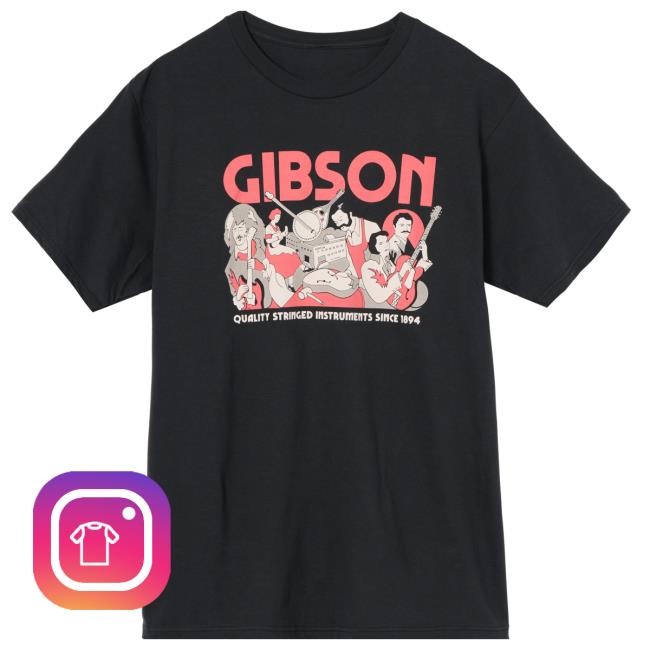 Gibson Catalog Tee (Charcoal) Shirt
