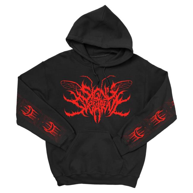 Official Merch Bar Store Signs of the Swarm Absolvere Hooded Sweatshirt MerchBar SignsoftheSwarm Apparel Clothing Shop