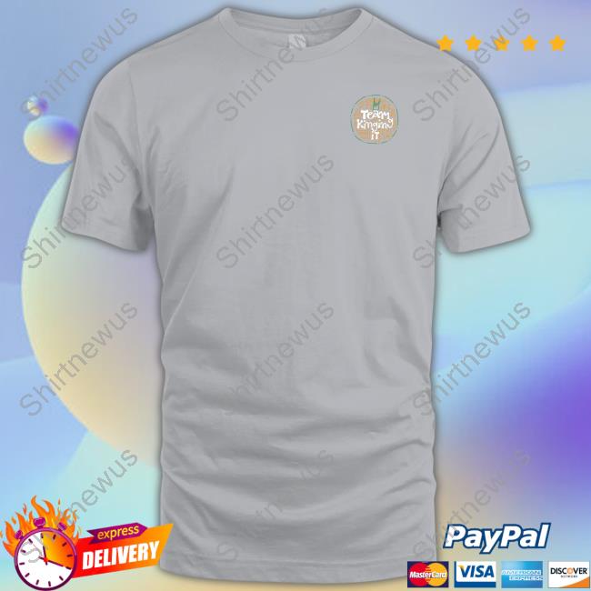 Official Kinging It Merch Put Foot Team Kinging-It Oat Shirt