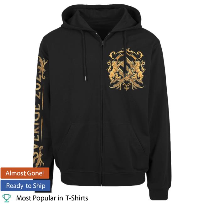Official Sabaton Merch Store Sabaton Swedish Tour 2023 Zip Pull Over Hoodie Sabaton Shop