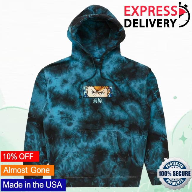 Official Hypland Clothing Merch Store Hypland Yyh Kuwabara Eyes Crewneck (Tie Dye)