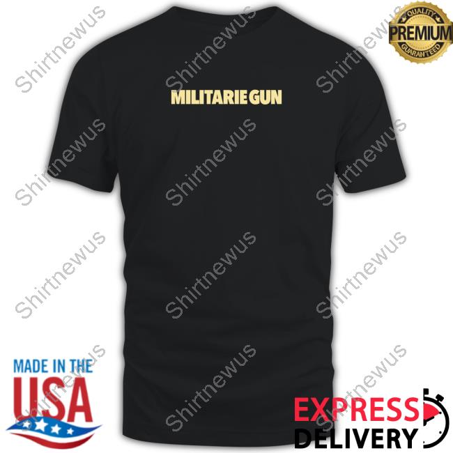 Official Militarie Gun Black Hoodie