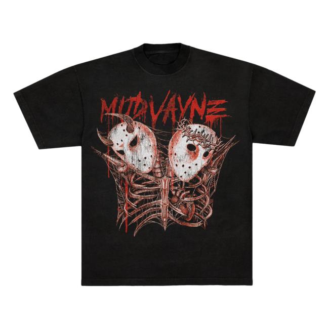 Official Mudvayne Merch Mud Vayne Twin Murder Top Shirt