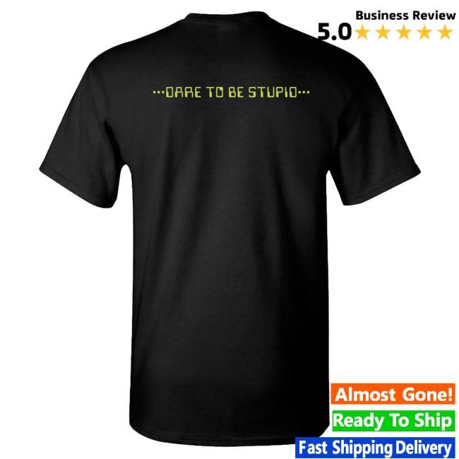Official Weird Al Yankovic Dare To Be Stupid Logo Ladies Shirt "Weird Al" Yankovic