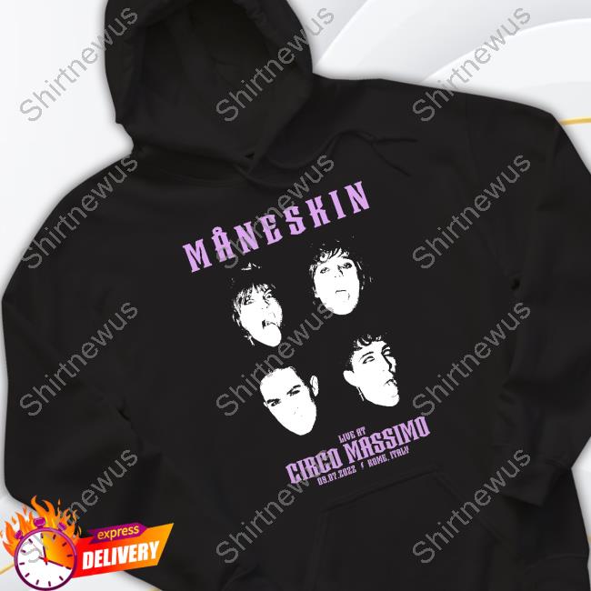Maneskin Faces Tour Circo Massimo 2022 Apparel