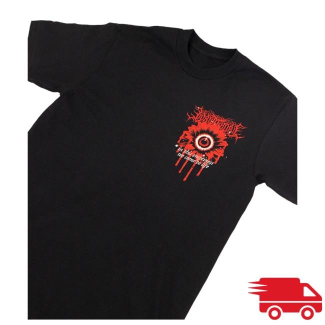 Official Lorna Shore Merch Lorna Shore Darkness Flower Top Shirt Lorna Shore Band