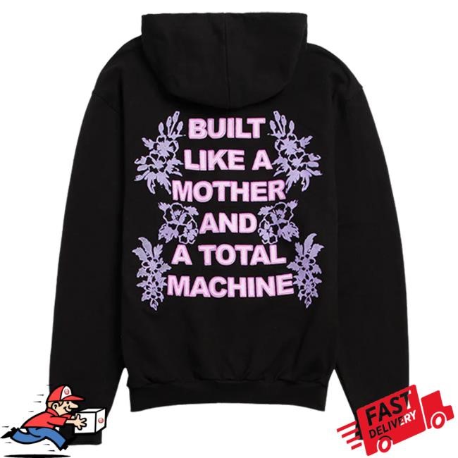 Official Olivia Rodrigo Merch built like a mother zip Pullover Hoodie