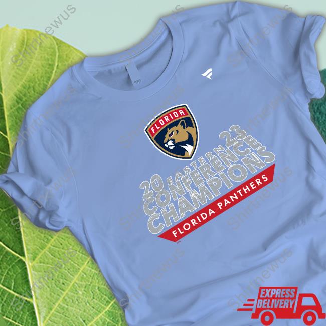 Official Florida Panthers 2023 Eastern Conference Champions Long Sleeve Tee