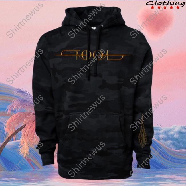 Tool Merch Fear Inoculum Logo Camo Pullover Hoodie