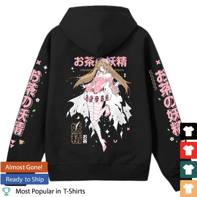 Official Uwumarket Cuppachae Tea Fairy Pullover Hoodie Uwu Market