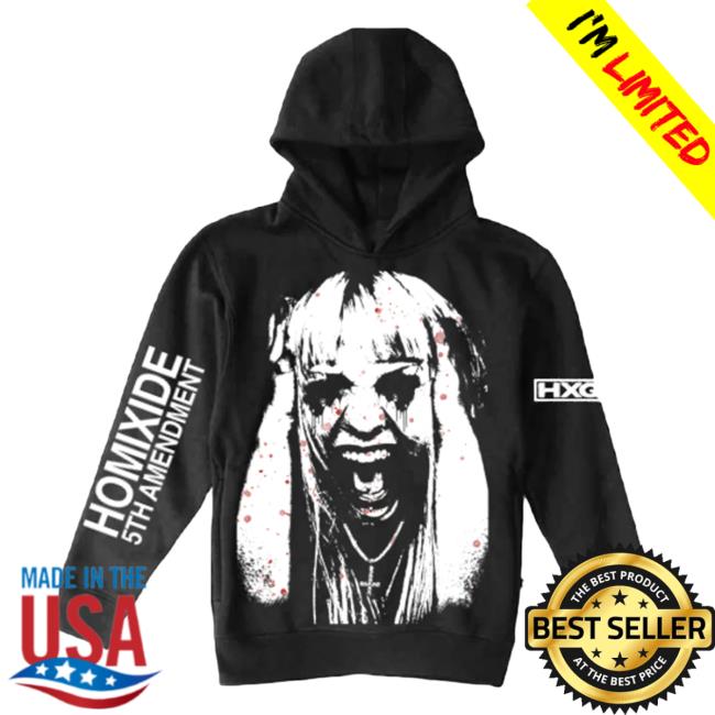 Official Homixide Gang Merch Store Homixide Gang HXG - Scream Hoodie Homixide Gang Apparel Clothing Shop HomixideGang