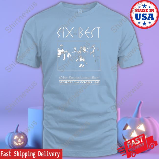 Official Six Of The Best Genesis Band Vintage Tee Shirt