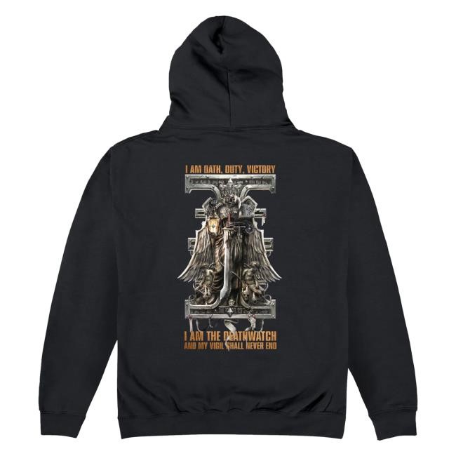 Deathwatch 'I am the Deathwatch' Attractive Hoodie Official Warhammer Merch Store Shop