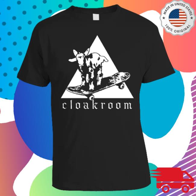 Official Run For Cover Records Store Cloakroom Punk Goat Tee Shirt
