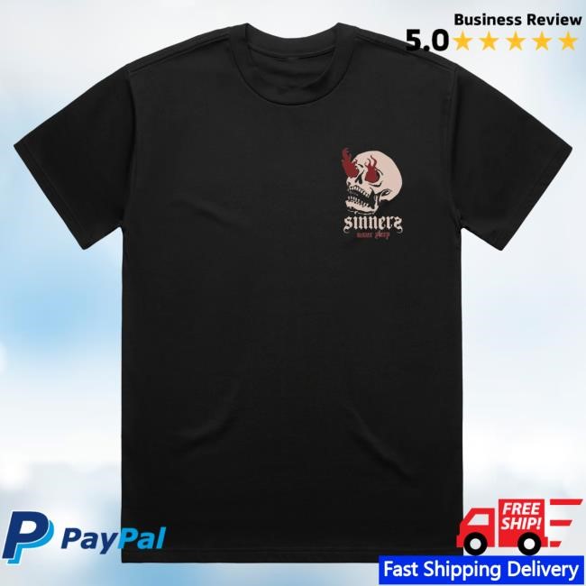 Official You Me At Six Sinners Skull Attractive Shirt