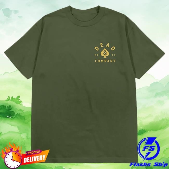 Dead And Company Store Merch Dead & Company Las Vegas Spade Tee