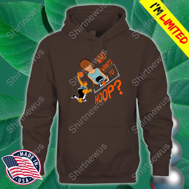 Who Wants To Hoop Crewneck Sweatshirt