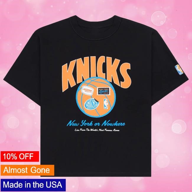Official Msg Merch Store Shop New York Knicks NYON x Knicks Gamechanger Relaxed Fit T Shirt