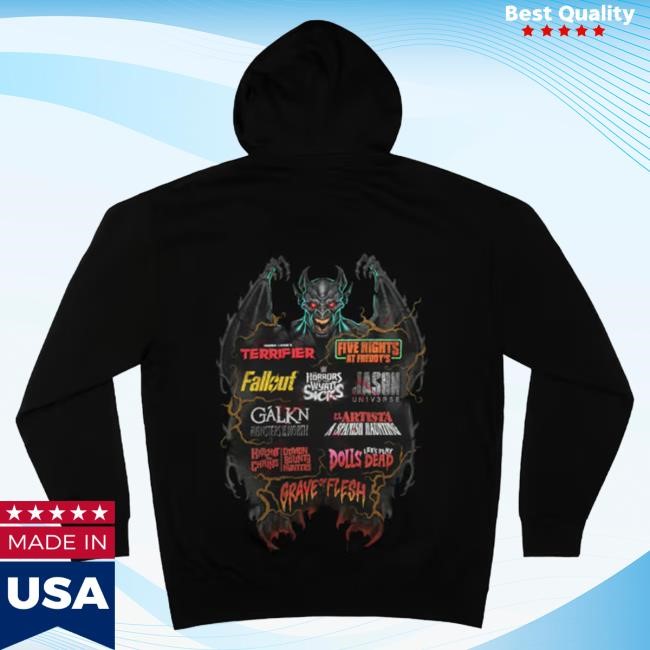 Official Halloween Horror Nights 2025 House Adult Popover Hoodie