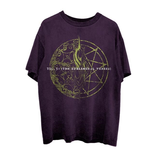 Vol. 3 Oversized Vintage Classic T Shirt Official Slipknot Official Store Merch Shop