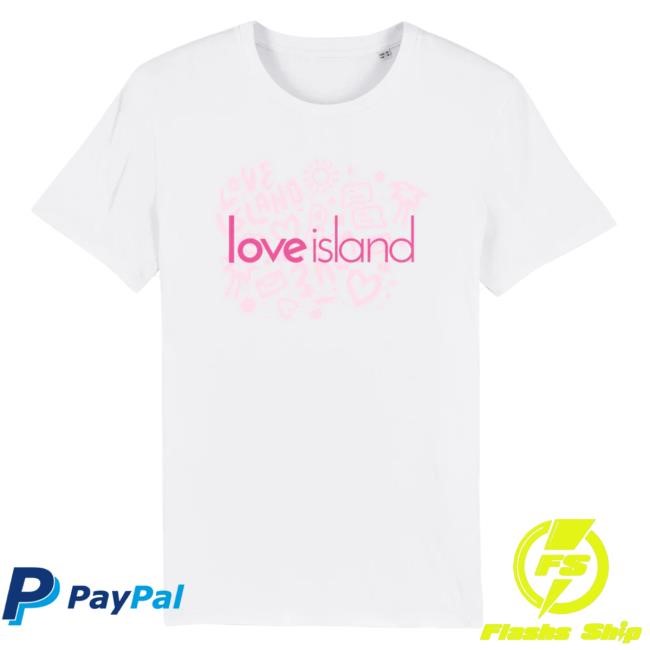 Love Island Scatter Shirt (pink) | Love Island Merch Store Official