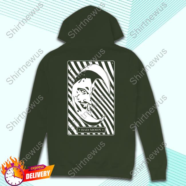 Official Guilty Gear Bad Moon Tee Shirt Guilty Gear Bad Moon Long Sleeve Shirt