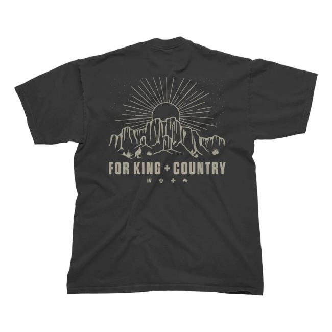 For King + Country Desert Short Sleeve Shirt - For King And Country Merch