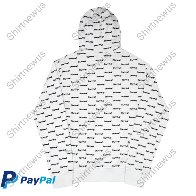 Official Money Clothing Micro Sig All Over Print Hoodie 3D AOP White