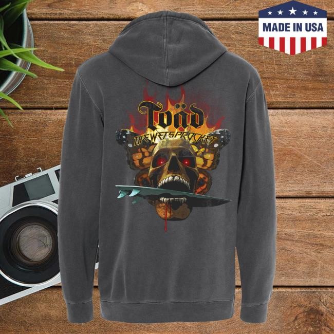 Toad The Wet Sprocket Surf Skull Vintage Reissue Attractive Hoodie Official Merch Store