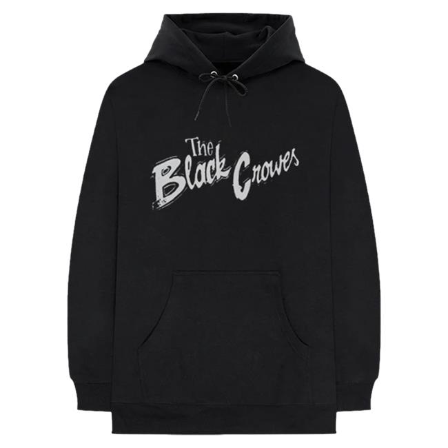 Official The Black Crowes Script Logo Hooded Sweatshirt