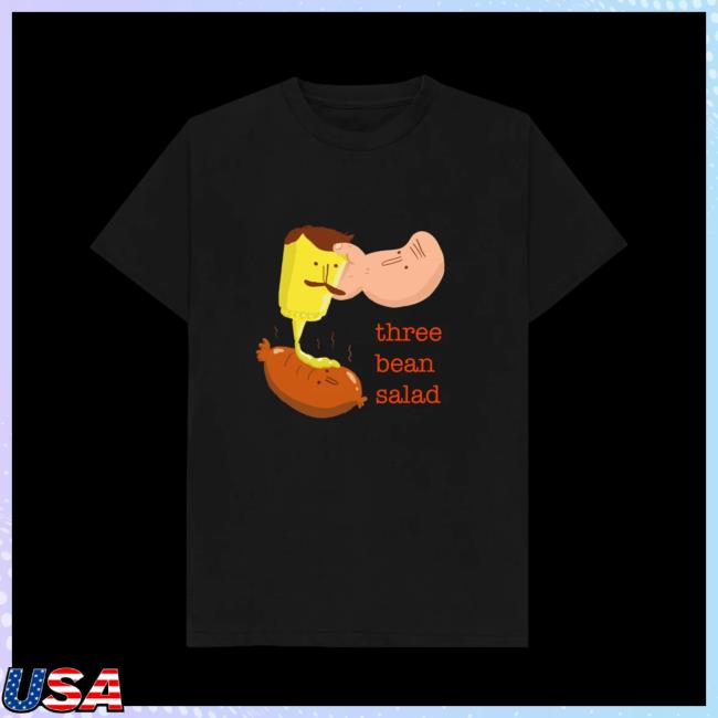 Official Three Bean Salad Merch Three Bean Salad Condiments T Shirt