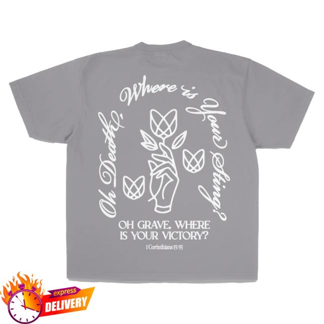 Official Brandon Lake Merch Store Corinthians Tees - Grey Brandon Lake Apparel Clothing Shop Brandonlake