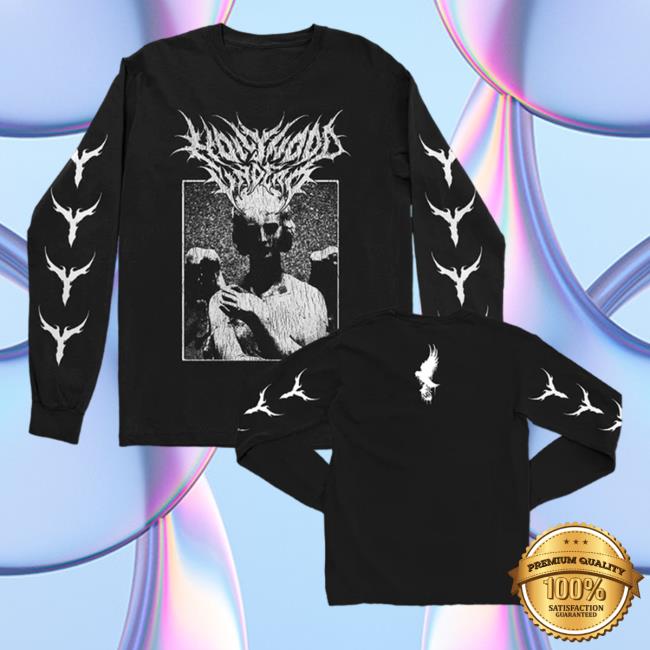 Hollywood Undead Merch Hollywood Undead Crying Statue Hooded Sweatshirt