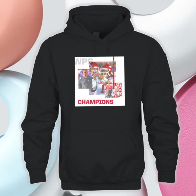 Arkansas Razorback Autozone Liberty Bowl Champions Woo Pig Sooie Crewneck Sweatshirt