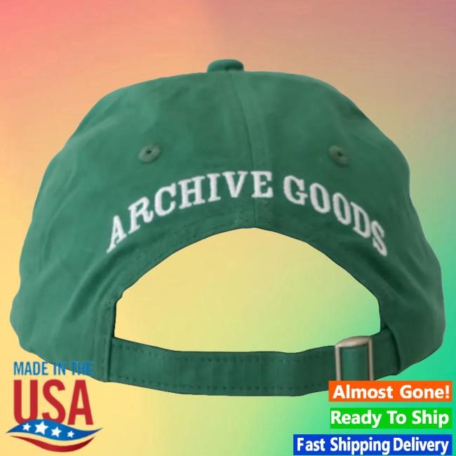 Official Smii7y Archive Goods Signature Cap Green