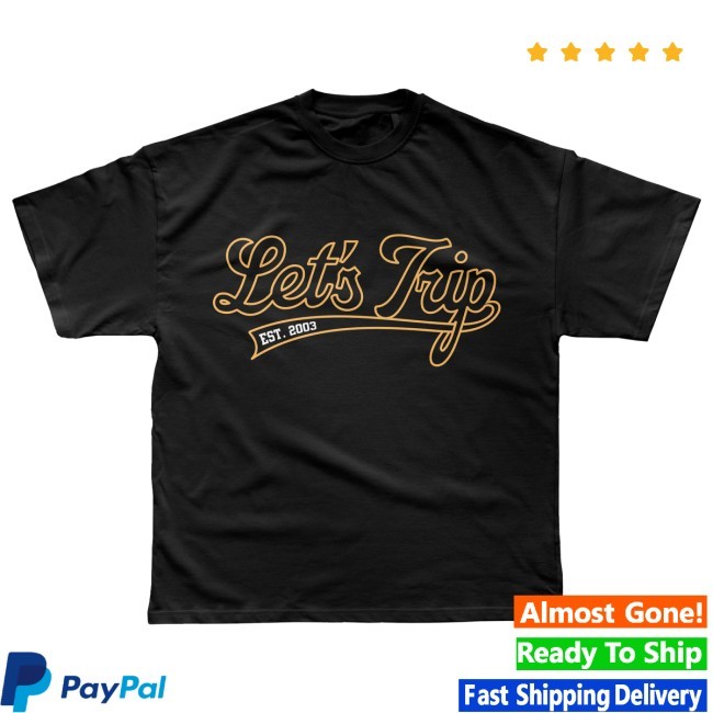 Let's Trip Script New T-Shirt - Black – Sturniolo Clothing