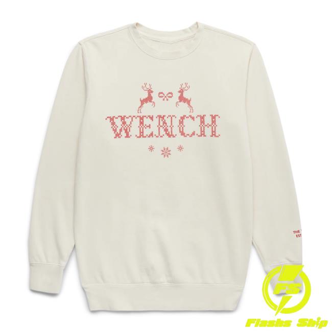 Official The Toast Merch Wench Ivory Hooded Sweatshirt Shoptoastmerch