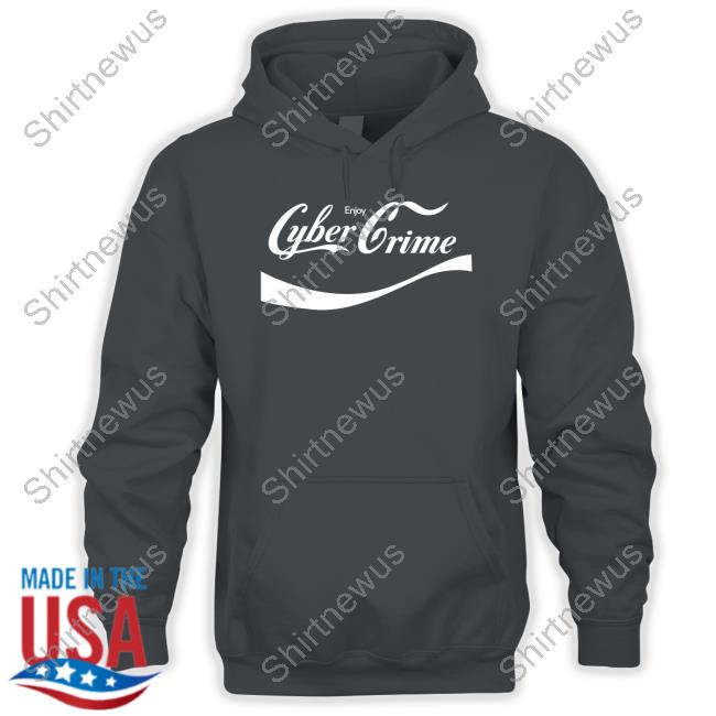 Enjoy Cyber Crime Tee Dustrial Merch Corgi