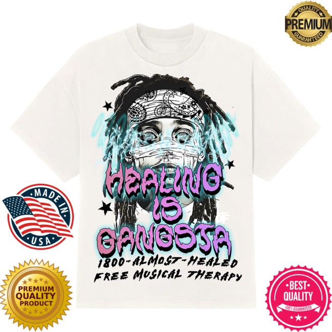 Lil Durk Otf Gear Merch Healing Is Gangsta Tee