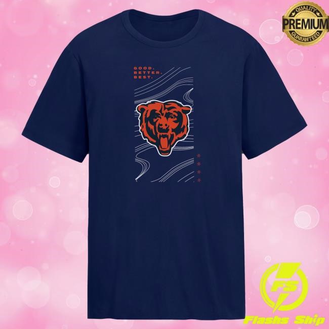 Retro-Inspired Chicago Bears 2025 NFL Playoffs T-Shirt - Navy