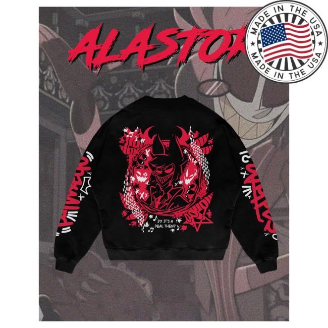 Official Cloudeelle "Alastor" - Oversized Sweater With the front print