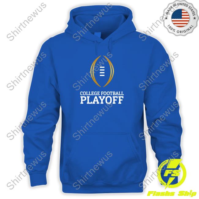 College Football Playoff Logo Tees Black