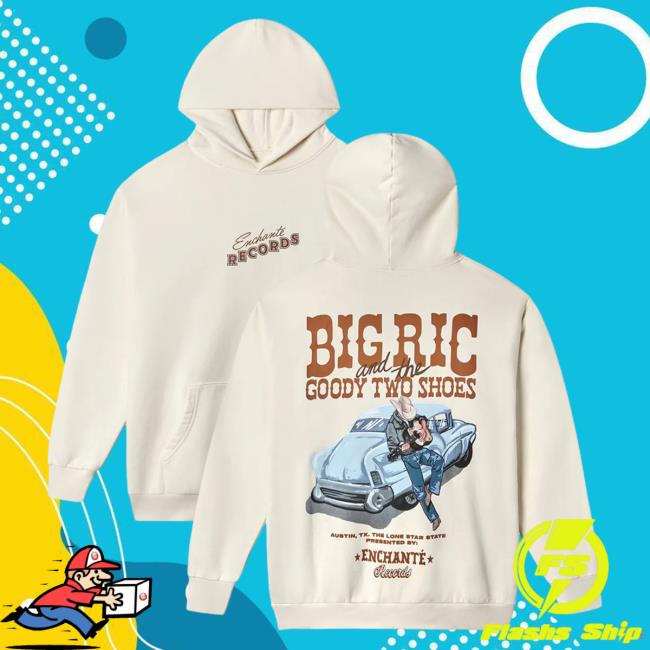 Official Daniel Ricciardo Merch Store Big Ric & The Goody Two Shoes Tshirt Creme DanielRicciardo Shop