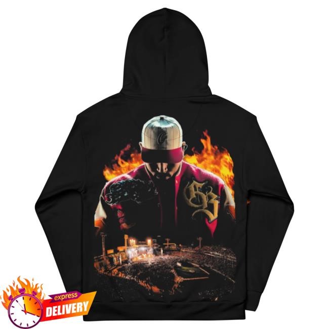 Official Chris Brown Merch Store STADIUM STATUS Unisex cotton Hoodie