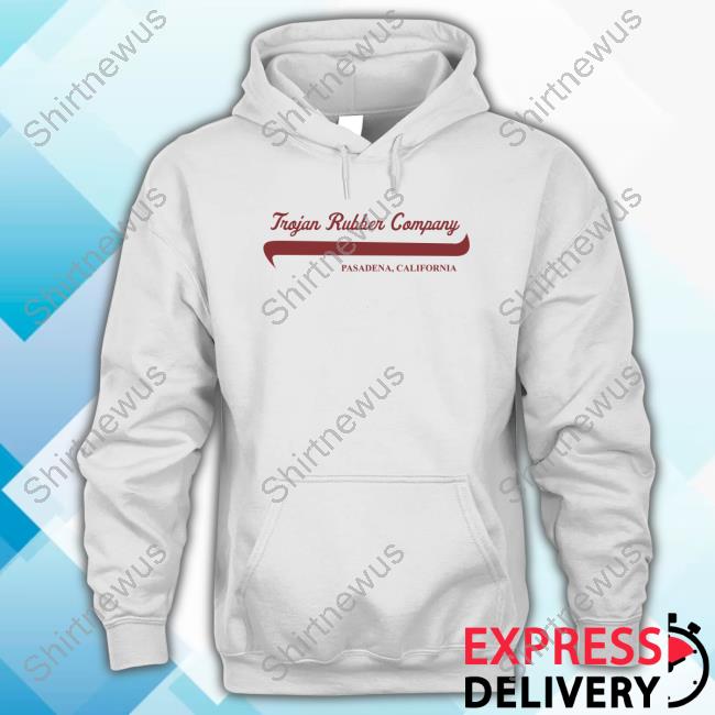 Official Trojan Rubber Company Pasadena California T Shirts