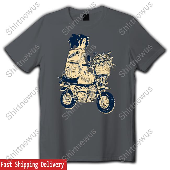 Topatoco Flower And Bike Shirt Koibeat