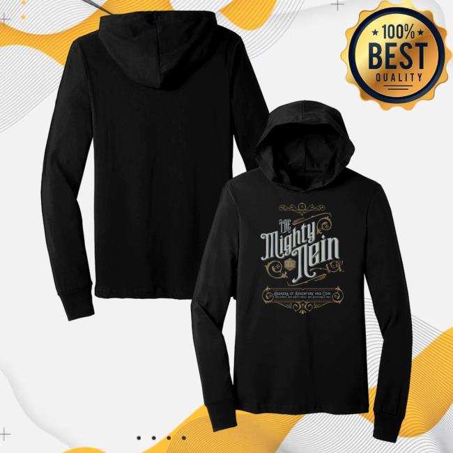 Official Critical Role Merch Store Shop Mighty Nein Lightweight Attractive Hoodie CriticalRole