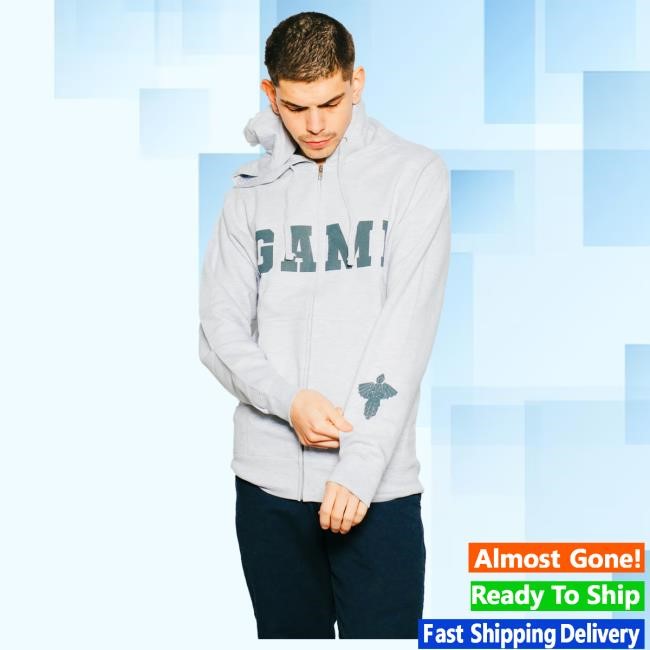 Origami Angel GAMI Zip Up Hooded Sweatshirt