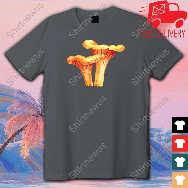 Official Marko Marksummersby Chanterelle Mushroom Tee Shirt